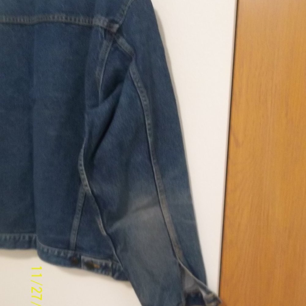 Id Wear Blue Denim Jacket With Vest Lining Gem